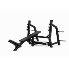 Олимпийская скамья для жима на наклонной плоскости вверх (Incline Bench) HM-42